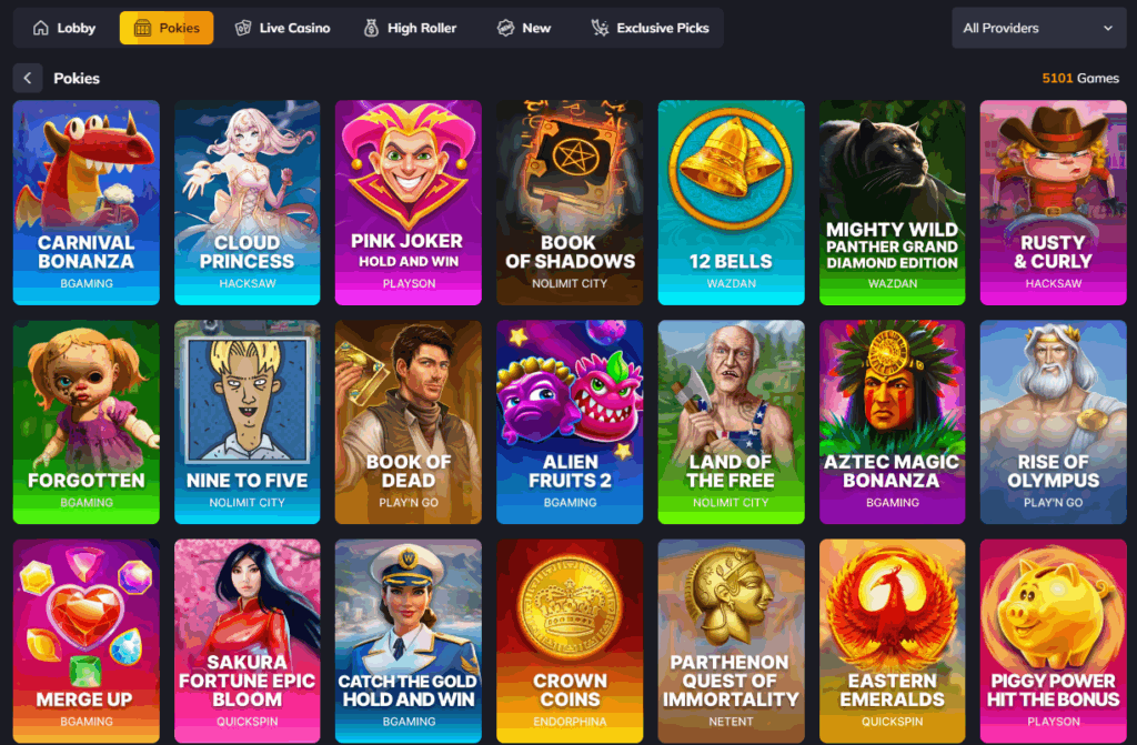 Vegastars online casino