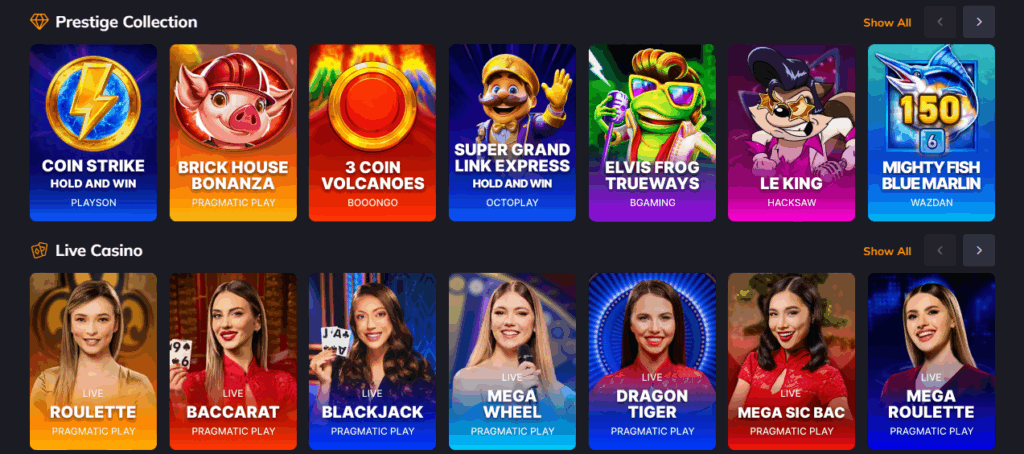 Vegastars Registration Process